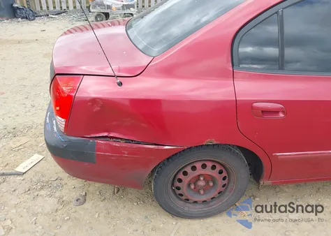 2005 Hyundai Elantra Gls/Gt from USA, damaged, VIN KMHDN46D25U946150